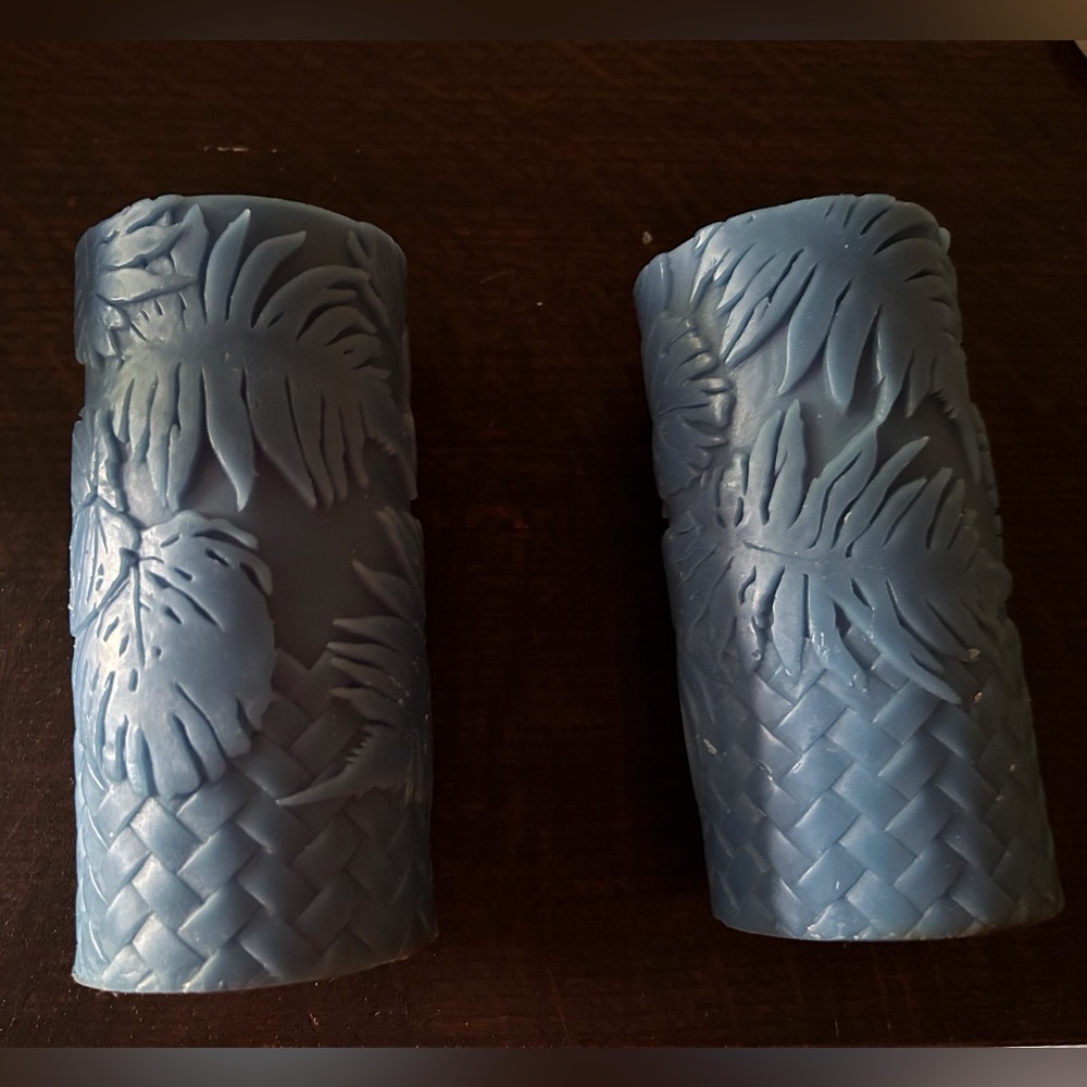 Pair 3” x 6” Scented Candles